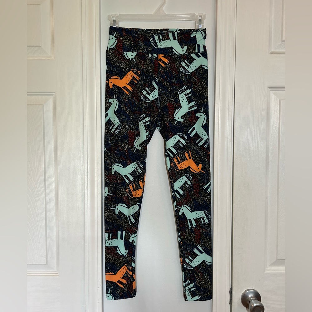LuLaRoe Leggings with Unicorn Pattern